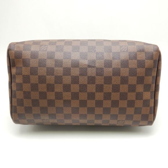 Louis Vuitton Damier Speedy 30 Ebene Shoulder Bag Brown - Picture 4 of 8